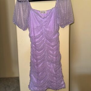 Purple Lace Women's Dress